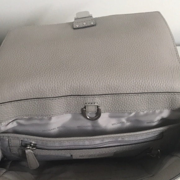 Mini Gray Studded Michael Kors Backpack - Picture 6 of 6